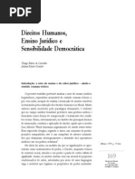 Dtos Humanos, Ensino Jurídico e Democracia (Luiz Alberto Warat)