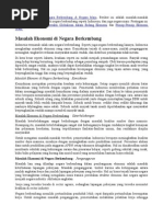 Download Solusi Masalah Negara Berkembang by Yamato Takeru SN231556403 doc pdf