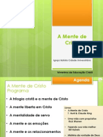 A Mente de Cristo - Slides