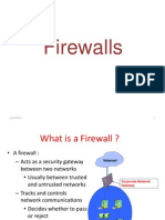 Firewalls and Packet Filters
