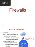 Firewalls and Packet Filters