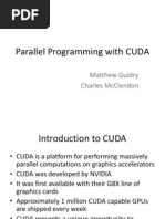 Parallel Processing With Cuda