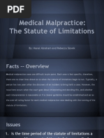 Medical Malpractice PowerPoint 