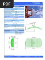 Antena BSat Par Vaz 2,4GHz 24dBi 0,6m PVS2500-10