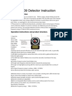 CC-309 Detector Instruction