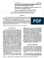 The Effects of Organic Matter and P, K Fertilizer Nutrient Uptake and Yield of in Lnceptisol Ternate