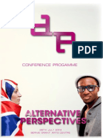 Alternative Perspectives Conference Programme