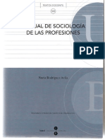 Manual Sociologia Profesiones