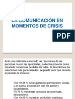 3.- Comunicacion en Momentos de Crisis