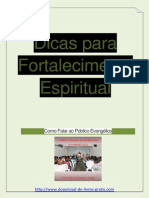 Brinde Dicas para Fortalecimento Espiritual