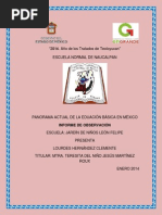 Informe Educativo