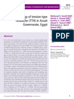 Epidemiology of Tension-Type Headache (TTH) in Assuit Governorate, Egypt