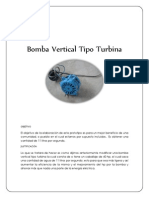 Bomba Vertical Tipo Turbina