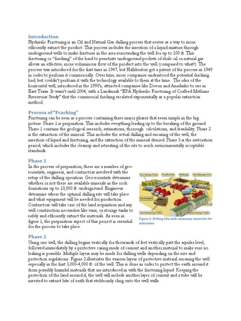 Hydraulic Fracturing Process Explained | PDF | Hydraulic Fracturing ...
