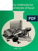 Laboratory Methods for Sensory Analysis of Food