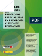 MANUAL de ADICCIONES Para Psicólogos Especialistas en Psicología Clínica en Formación SOCIDROGALCOHOL España 2011