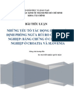 Determinants of Corporate Hedging Decision Evidence From Crotian and Slovenian Companies