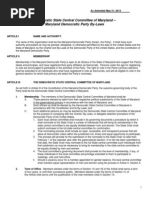 Download Current MDP by-Laws 5-31-2014 by Maryland Democratic Party SN231623754 doc pdf
