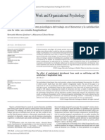 El Efecto Del Distanciamiento Psicologico Del Trabajo en El Bienestar y La Satisfaccion Con La Vida