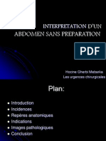 Interpretation D'un Abdomen Sans Preparation