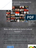 55549046 Socio Cultural Factors and Its Impact on Business