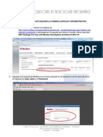 Manual de Como Actualizar La Consola de Mcafee Epo