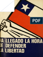 Ha Llegado La Hora de Defender La Libertad. Partido Nacional