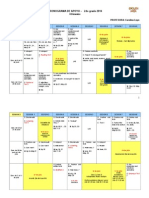 Cronograma 2 Bim - 2do Grado 2014 - OK