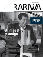 Revista ARARIWA Año 8 Numero 12 Noviembre 2013 Dirección de Investigacion ENSFJMA