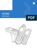 Motorola MC3090 G Product Manual