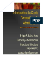 Cuarta Generacion Administracion PDF