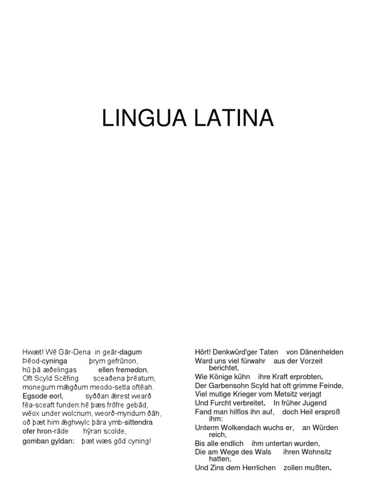 Lingua Latina PDF Jazz Beer