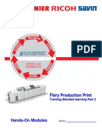 Fiery Production Print Training Standard Modules