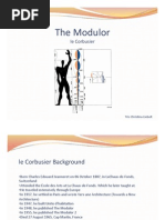 The Modulor: Le Corbusier