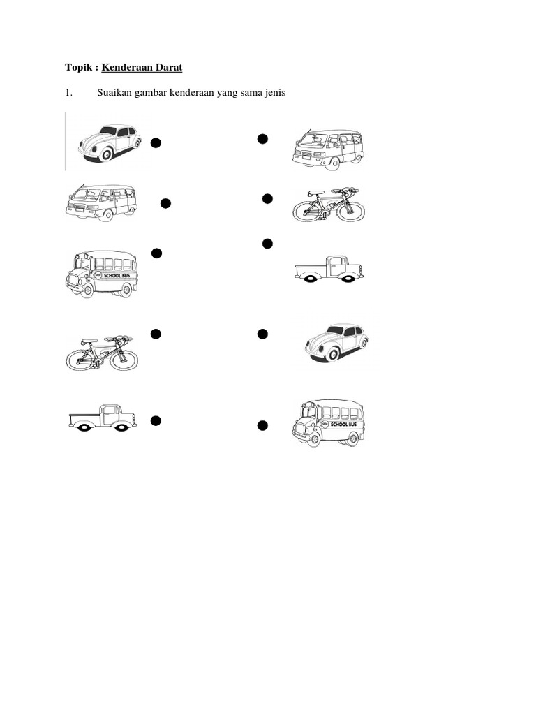 Soalan Tema Kenderaan Pdf