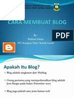 Cara Buat Blog 2003