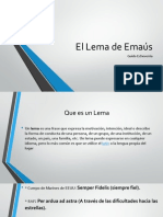 El Lema de Emaús