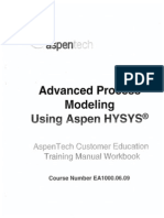 Advanced Hysys Course - 2008