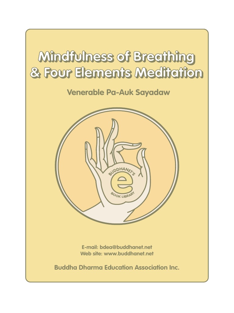 Discourse on the Full Awareness of Breathing