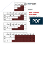 Form Jadwal Juli