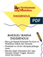 Isu Ketaksamaan - Indigenous