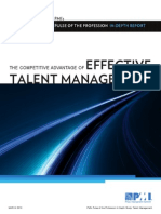 Effective Talent Management: Organizati Onal Agility Organizati Onal Agility