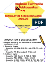 Modulator Dan Demodulator Analog