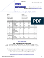 CBSE 12 Results