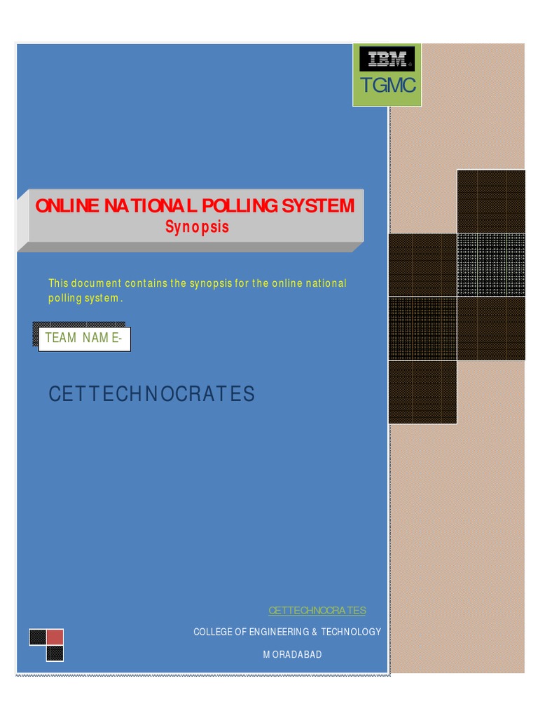 Cettechnocrates: Online National Polling System | PDF | Web Server ...
