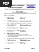 MIS 0611 With Answers