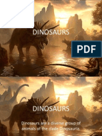 Dinosaurs s