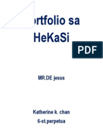 Portfolio Sa Hekasi: MR - de Jesus