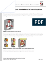 Periodic Eigenmode Simulation of a Travelling Wave Tube