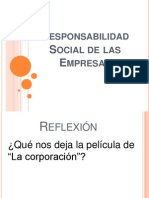 Responsabilidad Social de Las Empresas